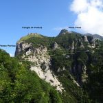 Cengia di Pertica e cima Tibet